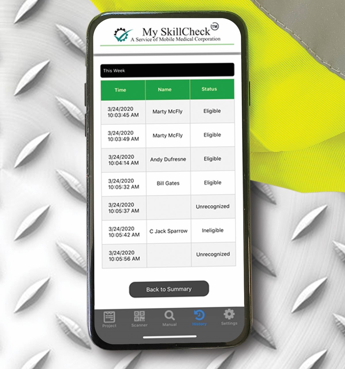 mobmed skillcheck app